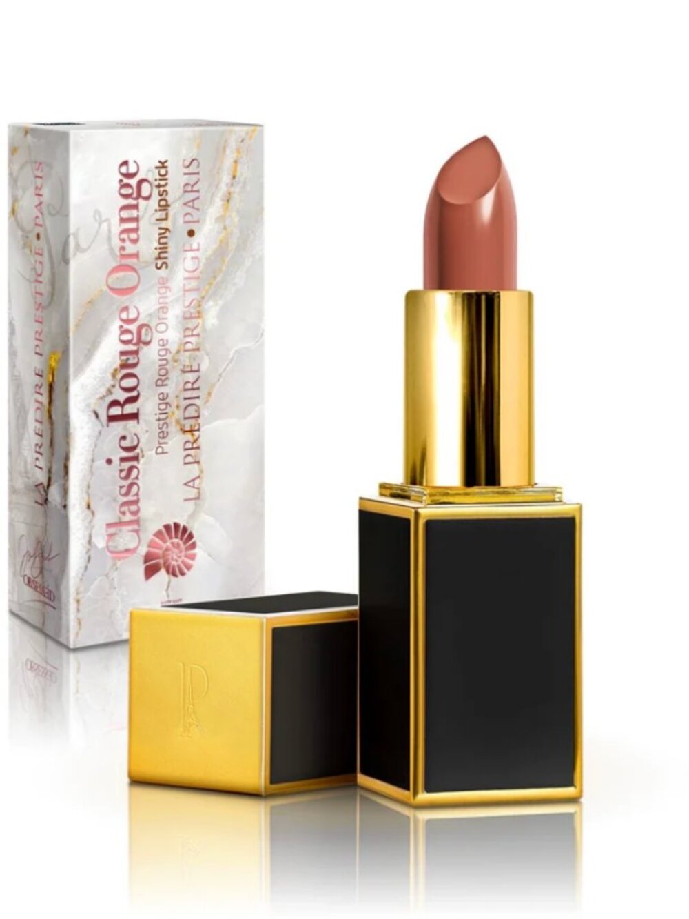 La Prestige Paris Prestige Classic Rouge Orange Shining LA PRÉDIRÉ NIB
